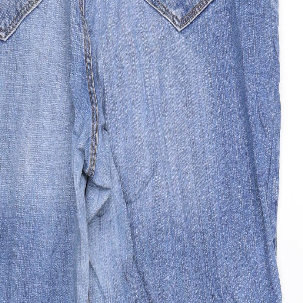 C&A Mens Blue  Denim Straight Jeans Size 36 L24 in