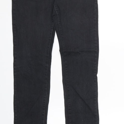 Tally Weiji Womens Black  Denim Skinny Jeans Size 8 L29 in