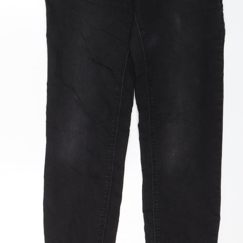 Pull&Bear Womens Black  Denim Skinny Jeans Size 8 L27 in