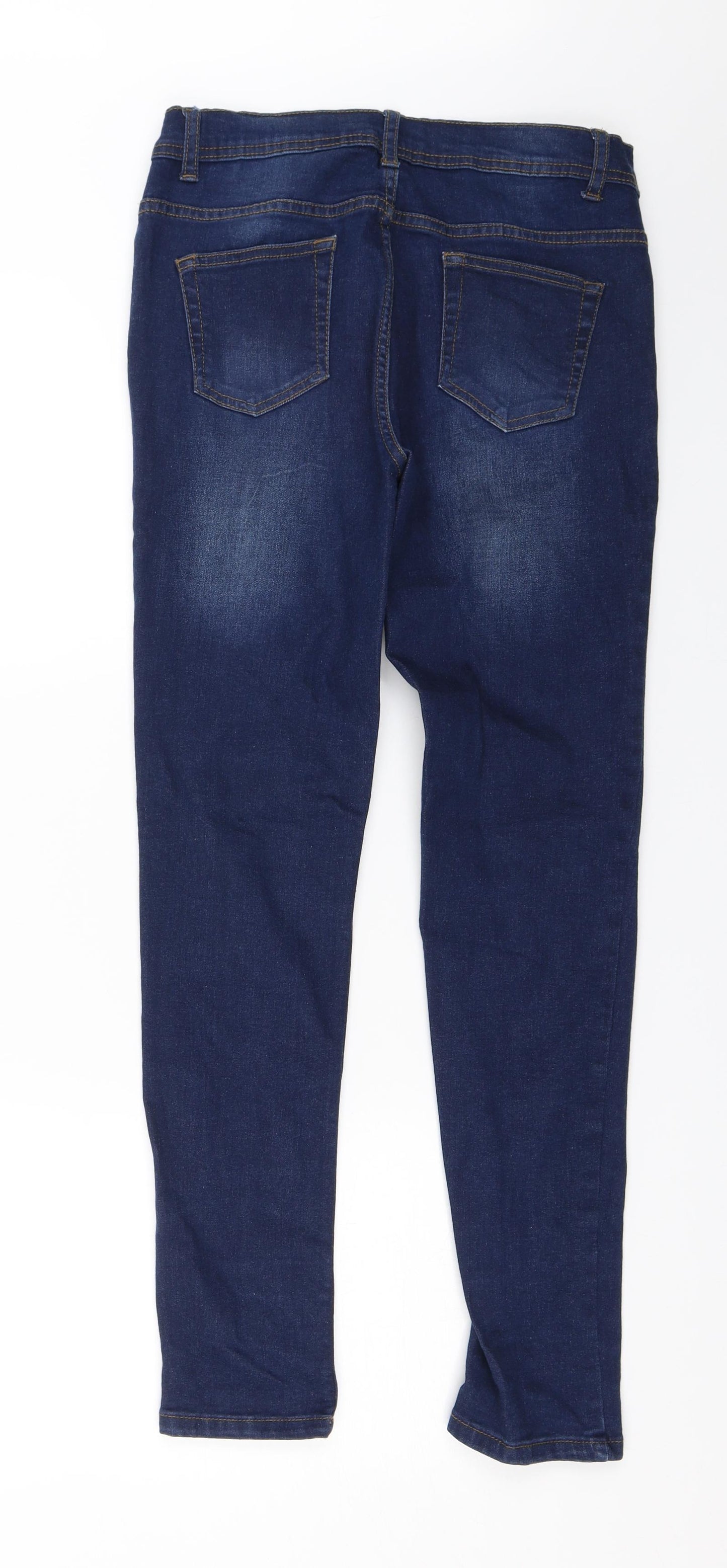 Primark Girls Blue  Denim Skinny Jeans Size 12-13 Years