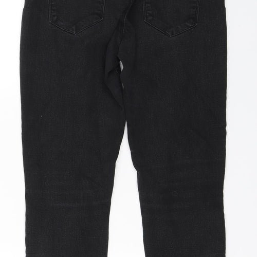 Primark Womens Black  Denim Skinny Jeans Size 12 L24 in