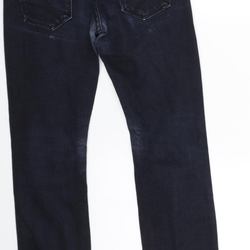 Review Womens Blue  Denim Skinny Jeans Size 28 L27 in