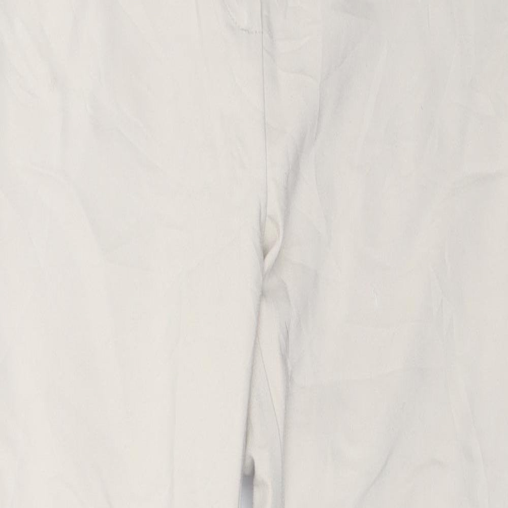 Monarri Womens Beige   Capri Trousers Size 12 L25 in