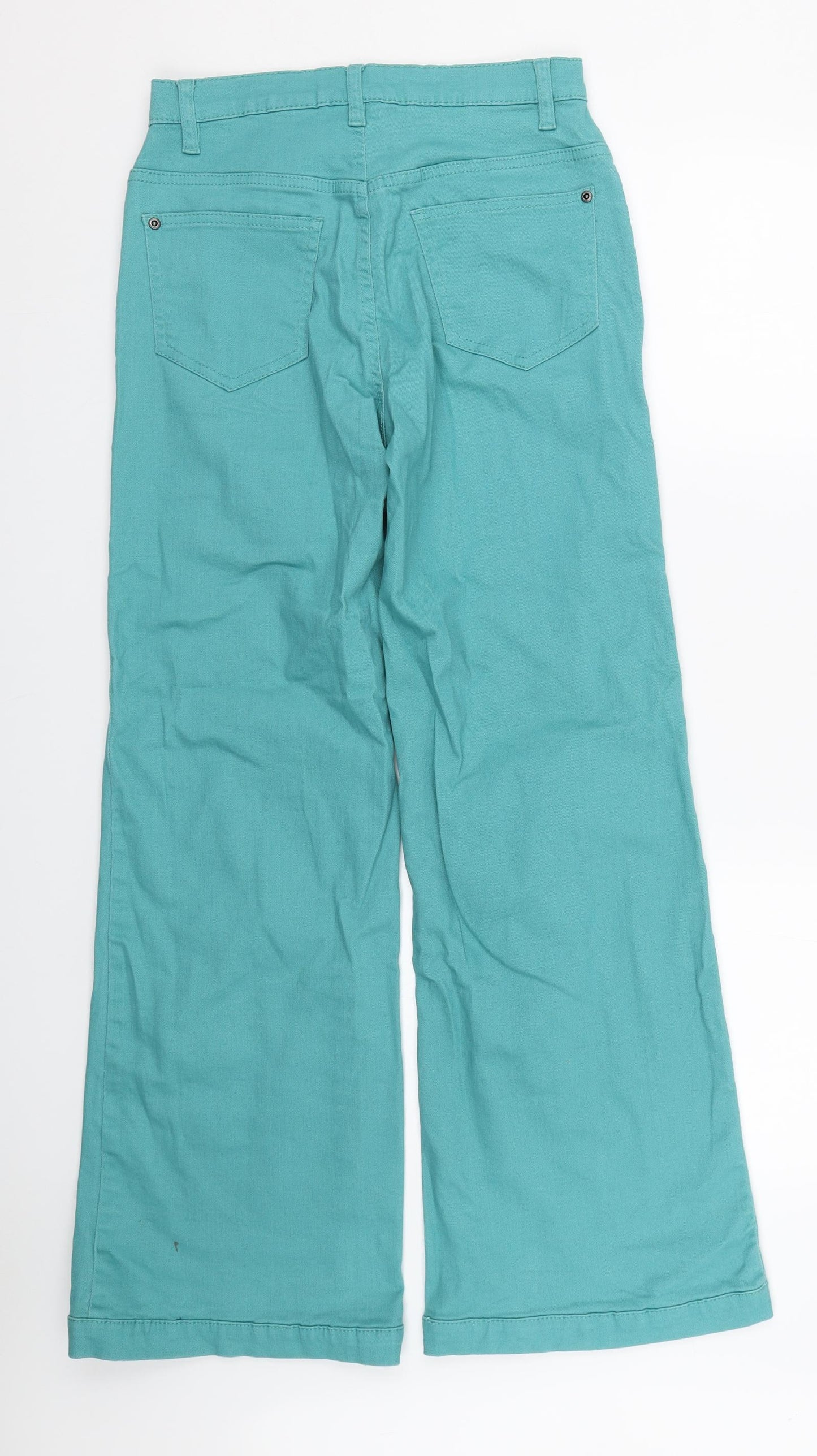 John Baner Womens Blue  Denim Flared Jeans Size 10 L28 in
