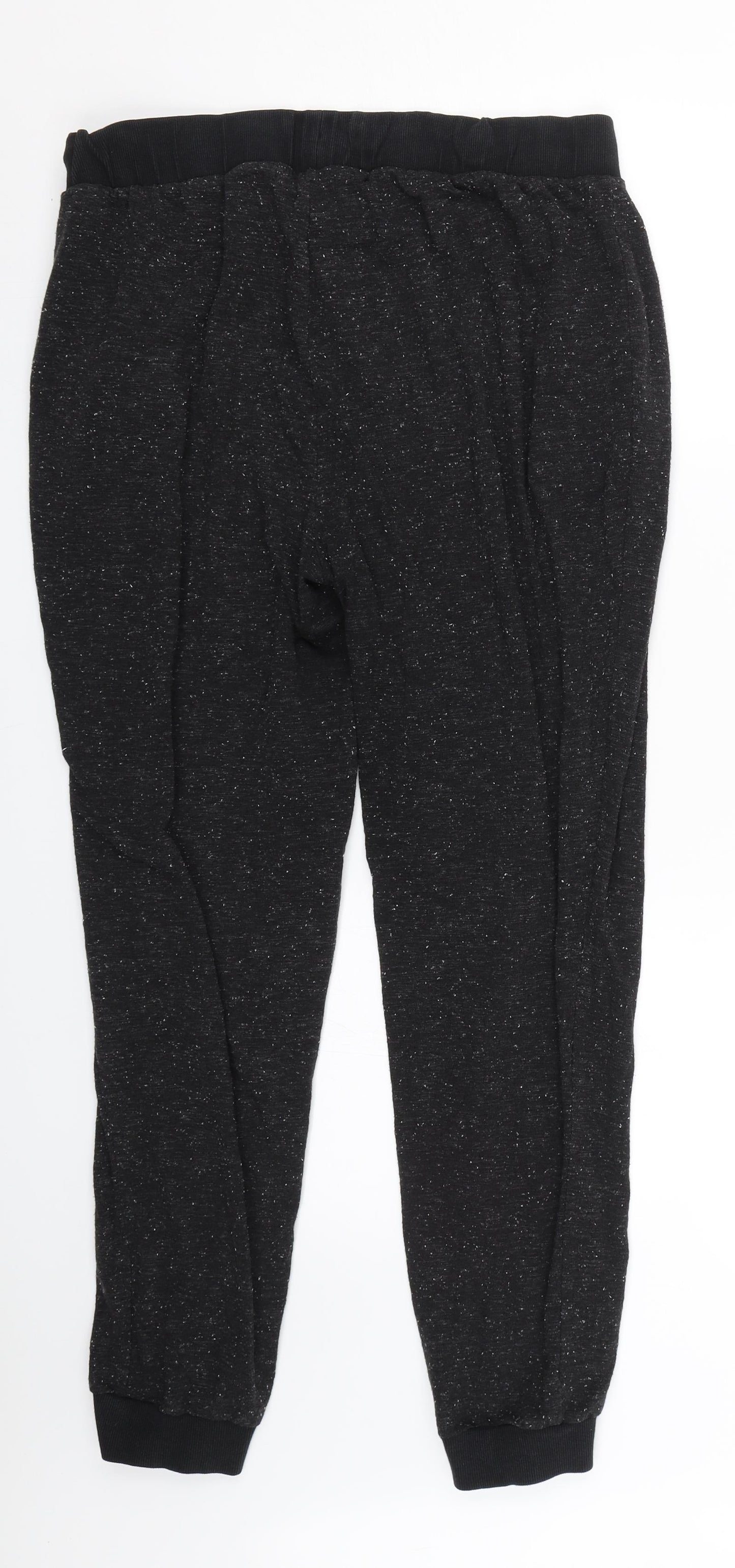 NEXT Womens Black   Jogger Trousers Size 16 L27 in