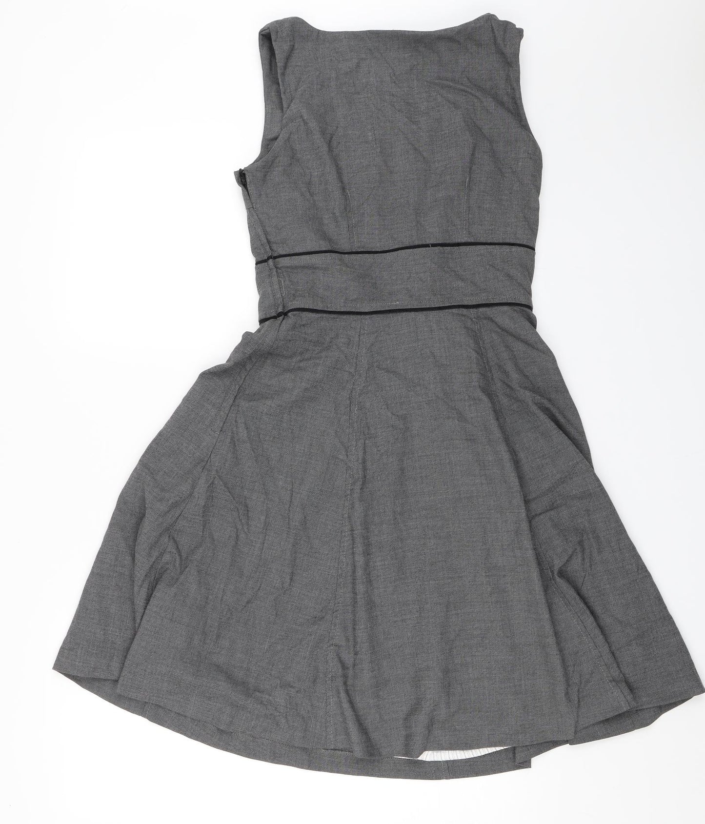 H&M Womens Grey   Tank Dress  Size 8