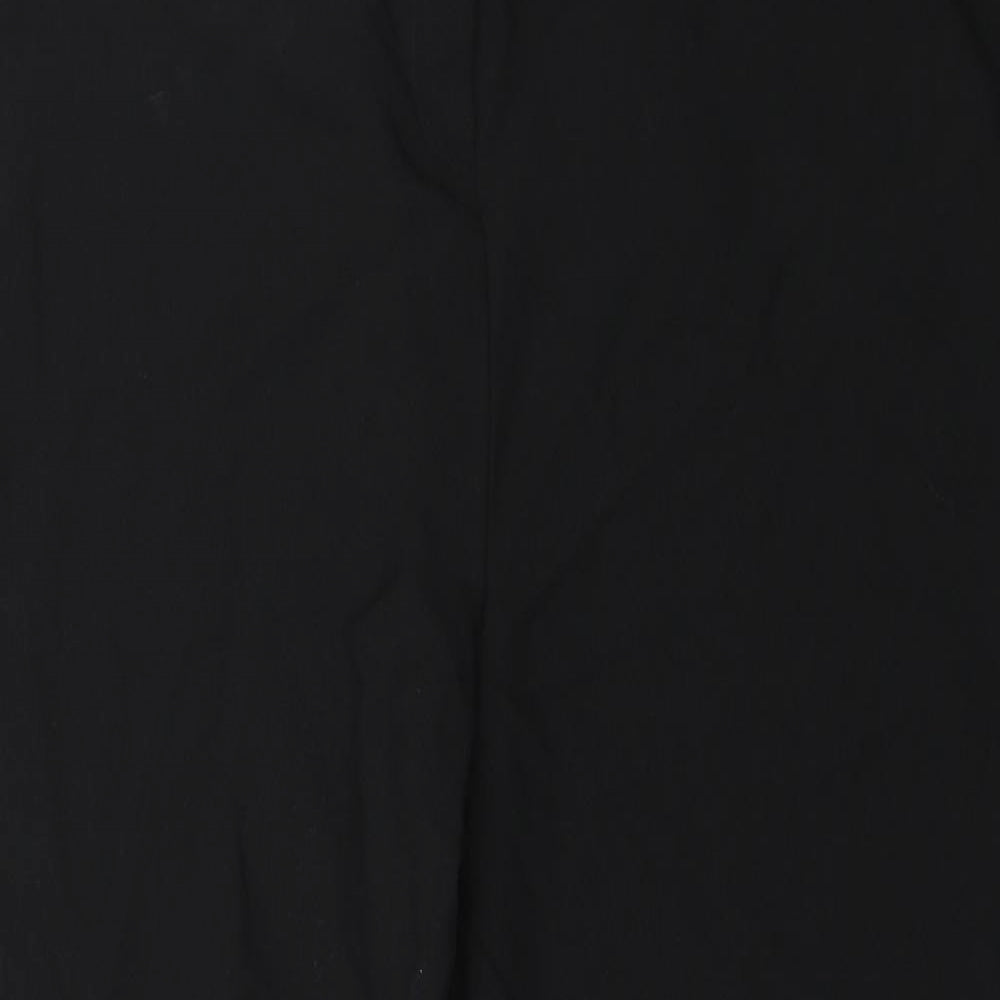 Peacocks Womens Black   Capri Trousers Size 20 in L26 in