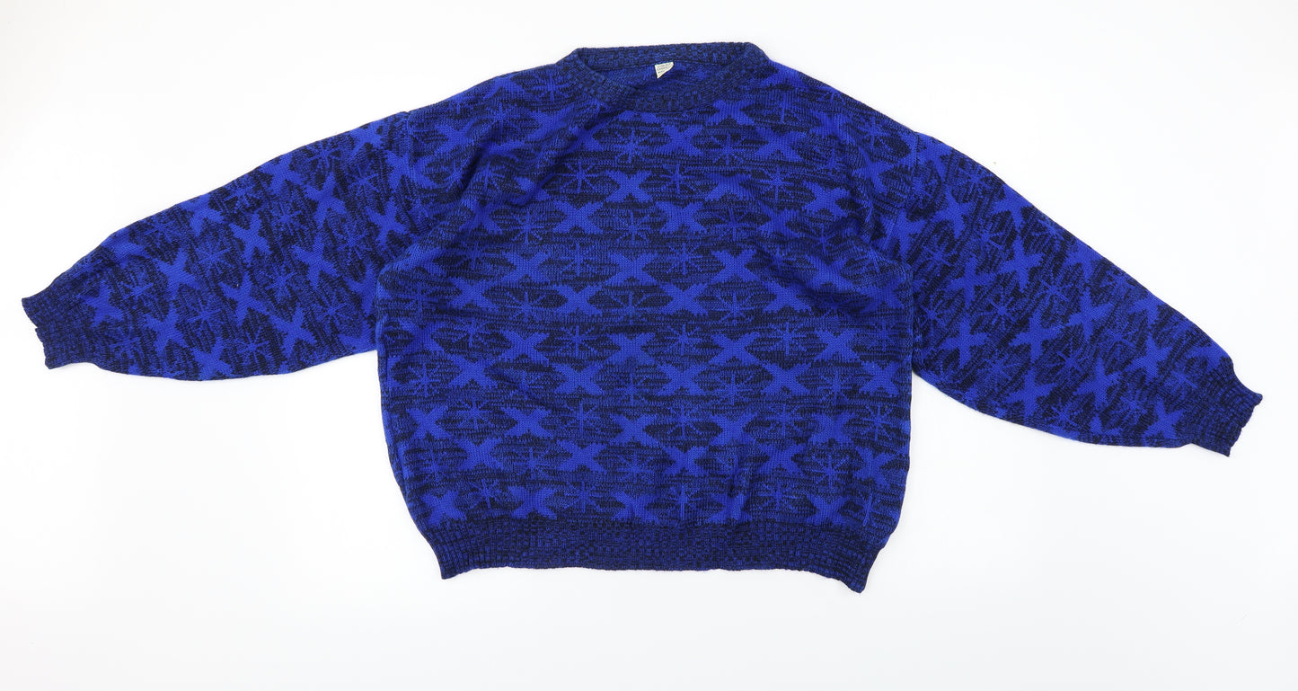 count christie  Mens Blue   Pullover Jumper Size M