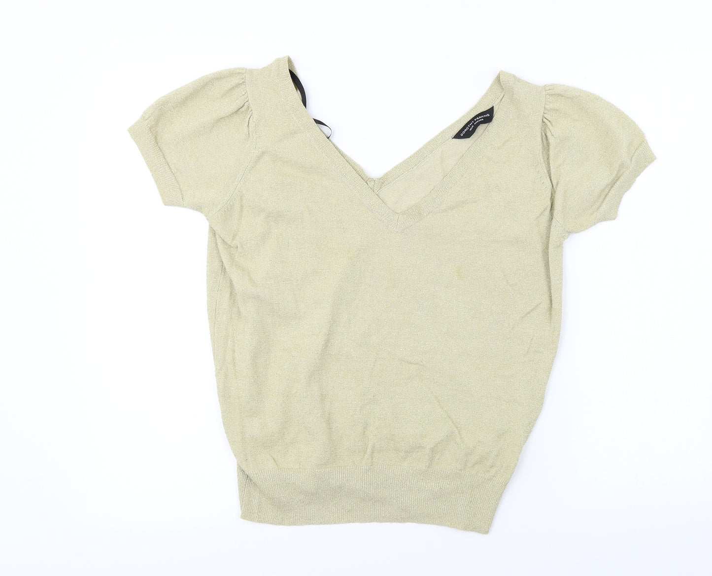 Dorothy Perkins  Womens Beige   Basic T-Shirt Size 16