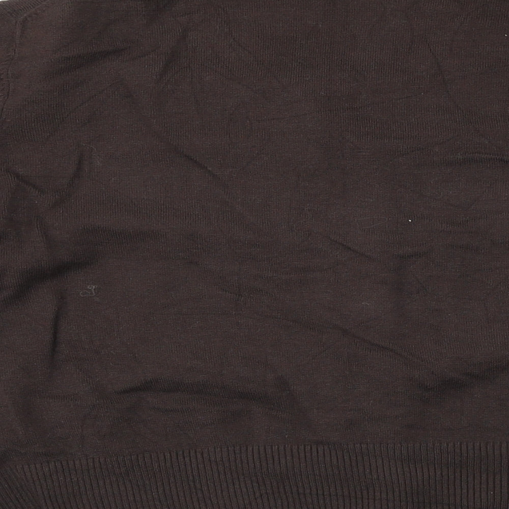 Marks and Spencer  Womens Brown   Cardigan Jumper Size 14