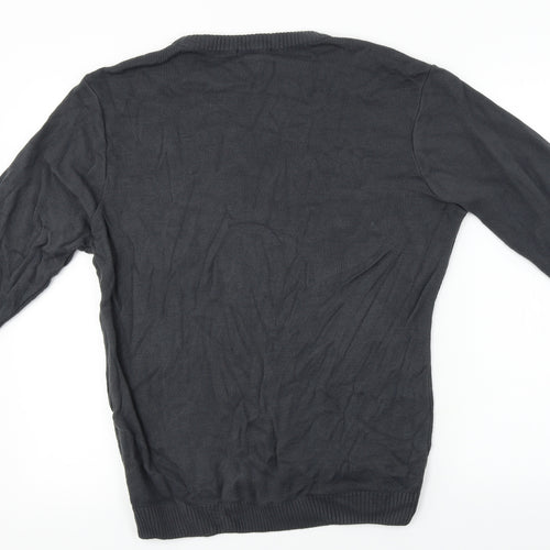 Boohoo  Womens Grey   Pullover Jumper Size S  - Christmas Jumper