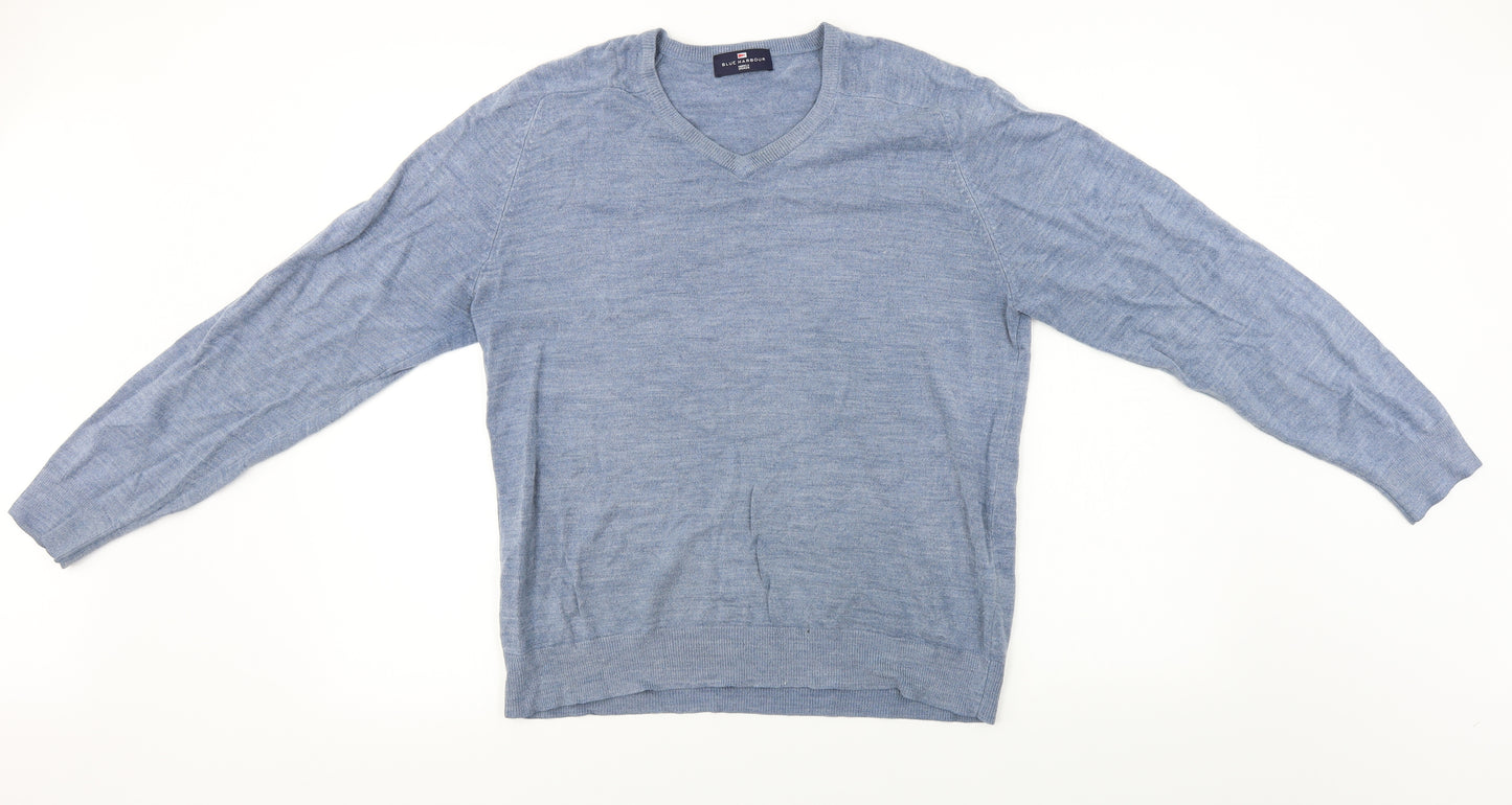 Marks and Spencer  Womens Blue   Pullover Jumper Size M