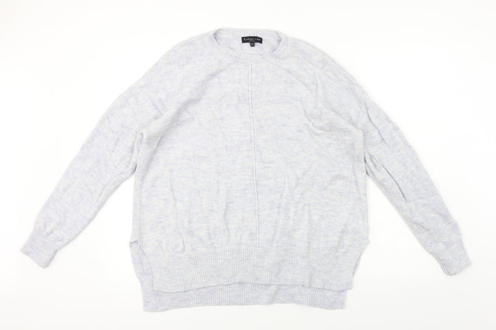 F&F Womens Blue Pullover Jumper Size 14