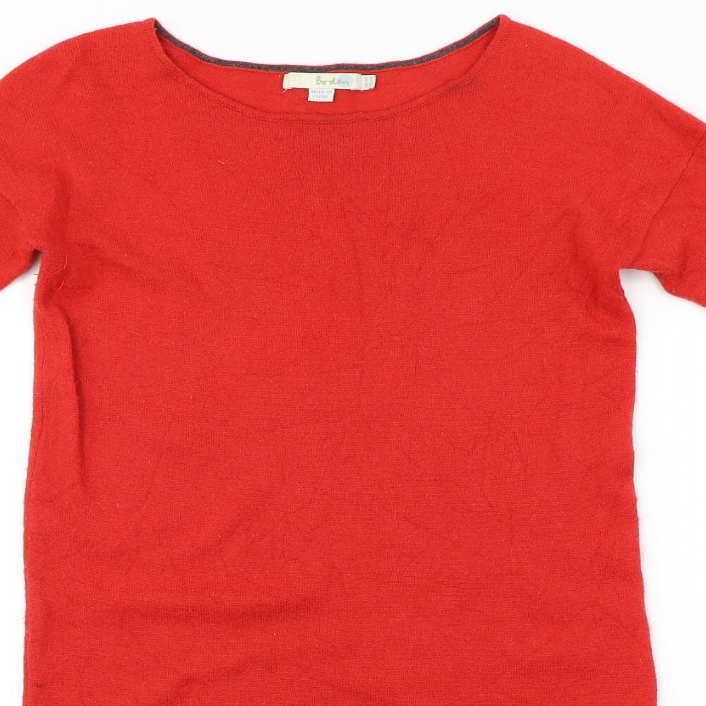 Boden  Womens Red   Pullover Jumper Size 6