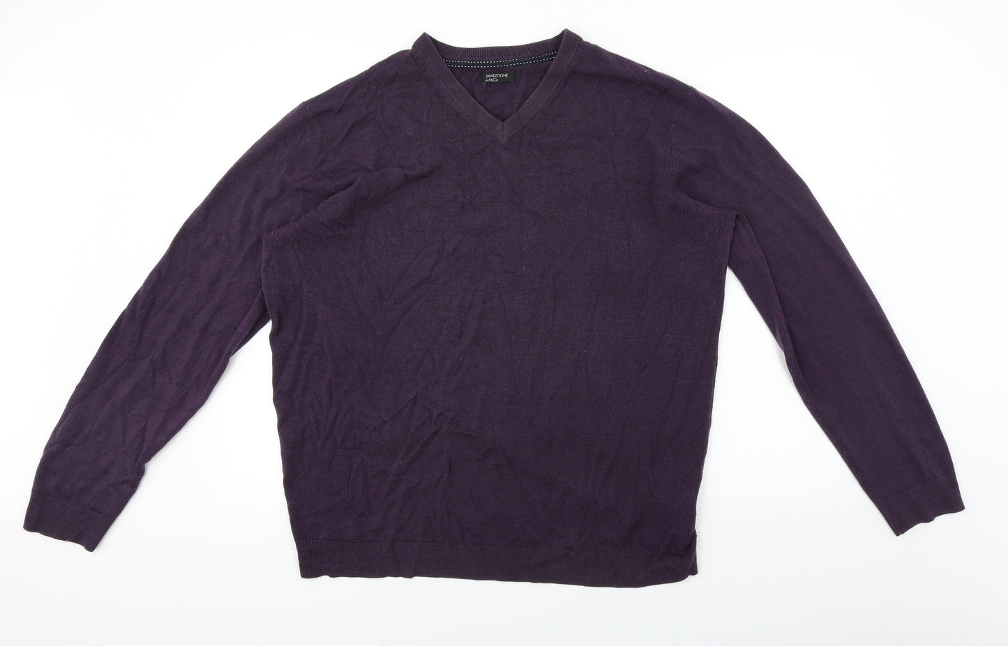 M&Co Womens Purple   Pullover Jumper Size XL
