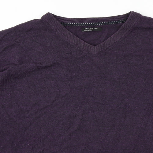 M&Co Womens Purple   Pullover Jumper Size XL