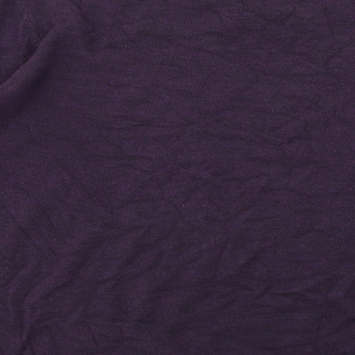 M&Co Womens Purple   Pullover Jumper Size XL