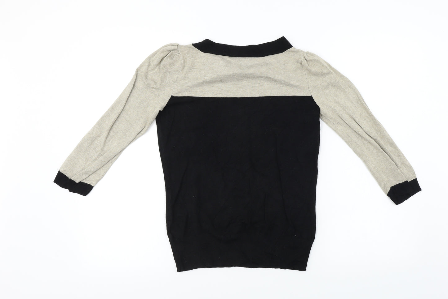 Wallis  Womens Black   Pullover Jumper Size 10