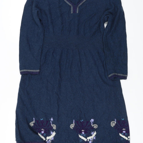 White Stuff  Womens Blue   A-Line  Size 14