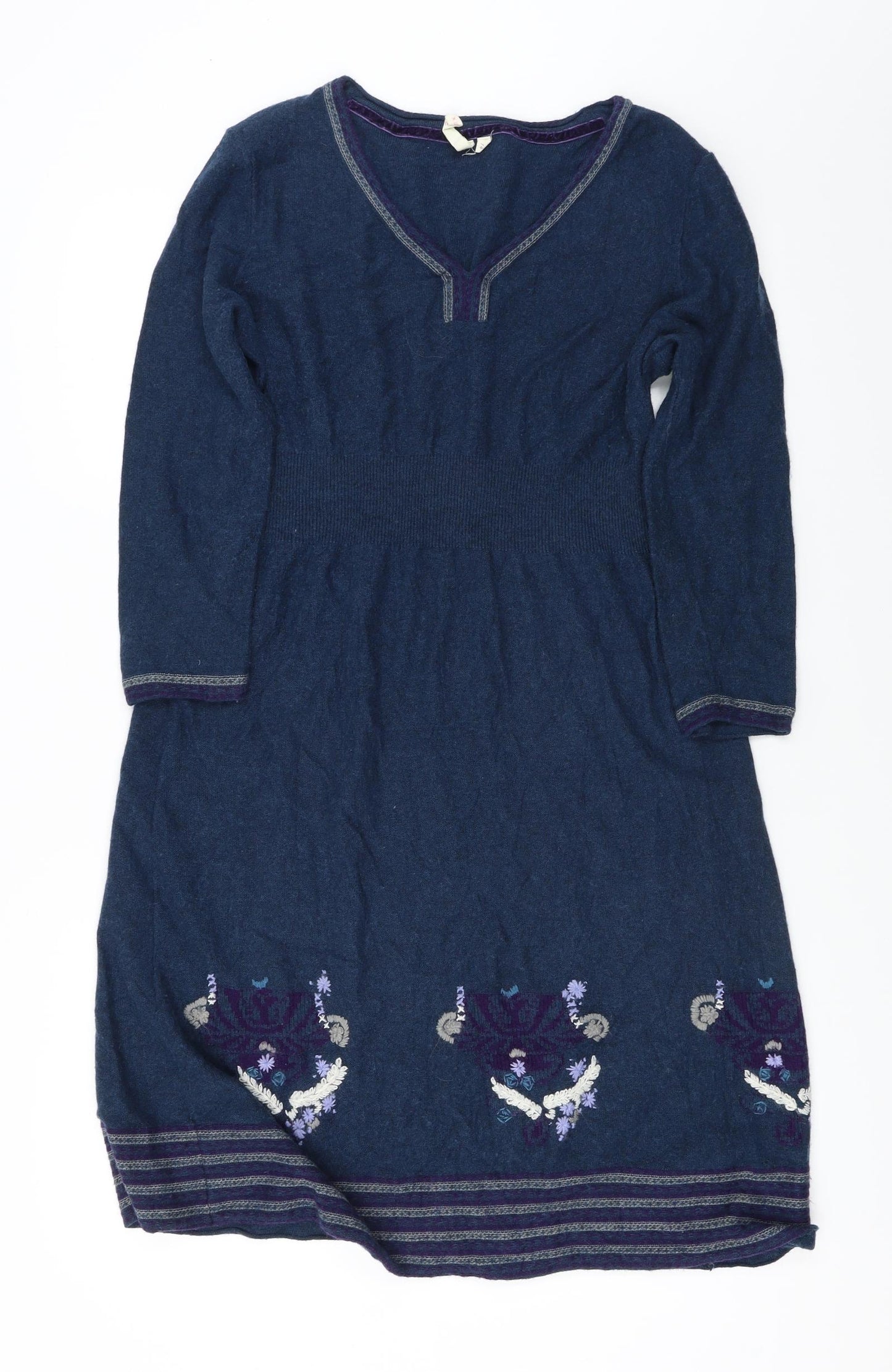 White Stuff  Womens Blue   A-Line  Size 14