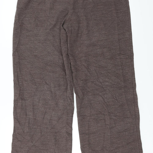 Marks and Spencer  Womens Brown   Trousers  Size 14 L27 in