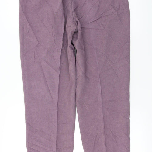 Marks and Spencer  Womens Purple   Trousers  Size 14 L26 in