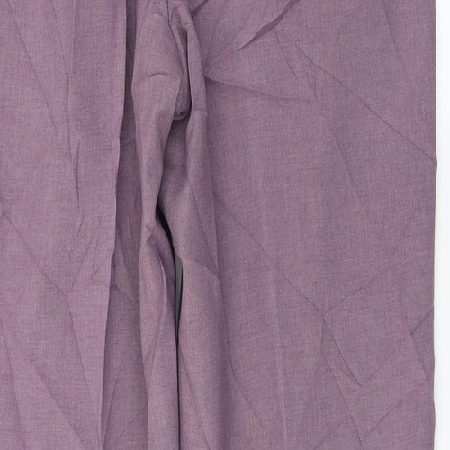 Marks and Spencer  Womens Purple   Trousers  Size 14 L26 in