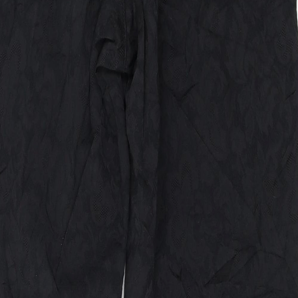 PONODORO Womens Black   Trousers  Size 16 L24 in