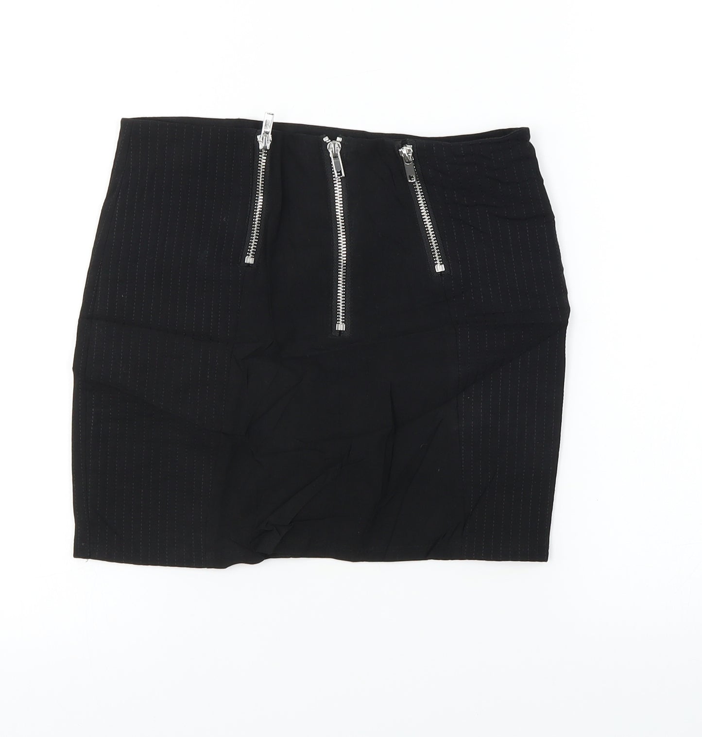 H&M  Womens Black   A-Line Skirt Size 6