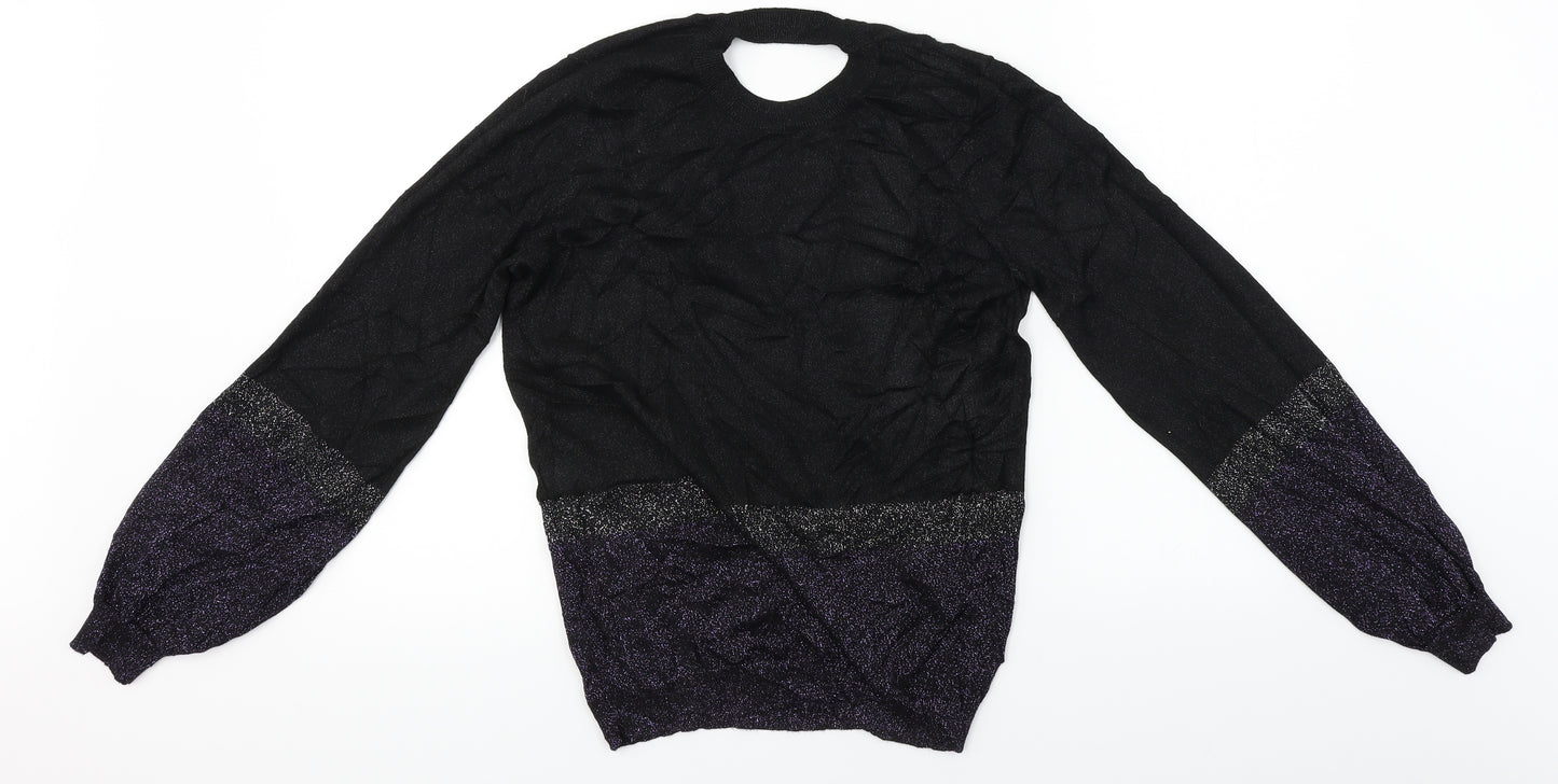 George  Womens Black   Pullover Jumper Size 12