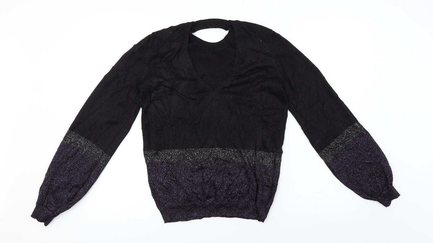 George  Womens Black   Pullover Jumper Size 12