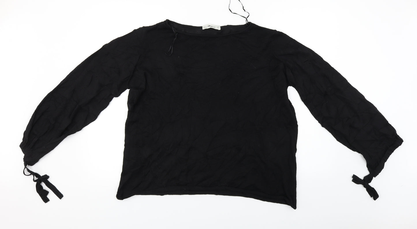 Zara  Womens Black   Pullover Jumper Size S