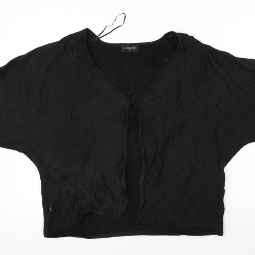 bm collection  Womens Black   Cardigan Jumper Size XL