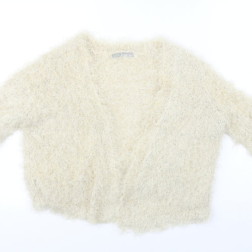 Marks and Spencer  Womens Beige   Cardigan Jumper Size 16