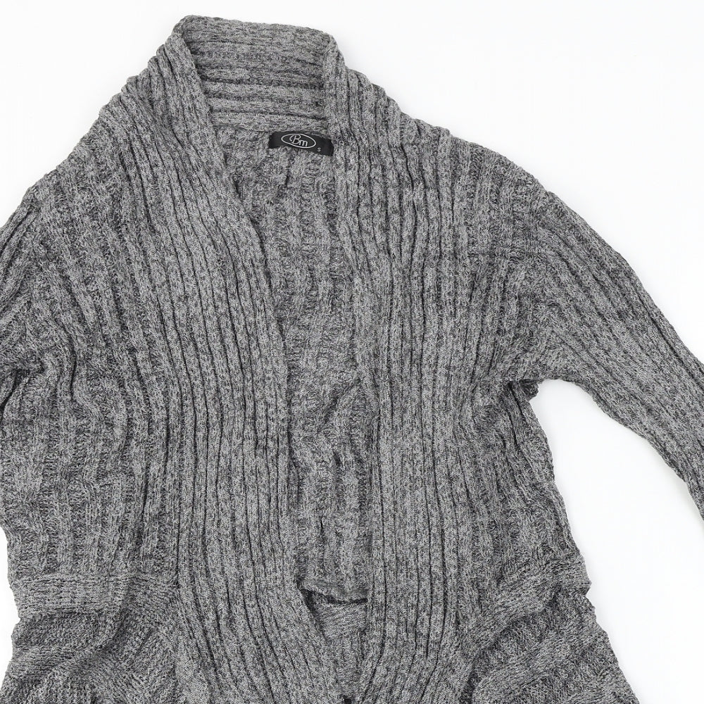 BM  Womens Grey   Cardigan Jumper Size S
