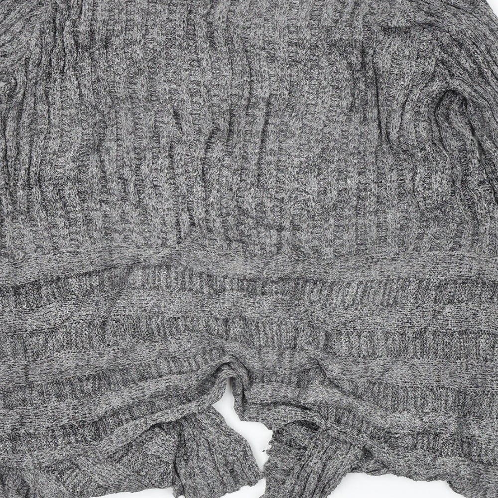 BM  Womens Grey   Cardigan Jumper Size S