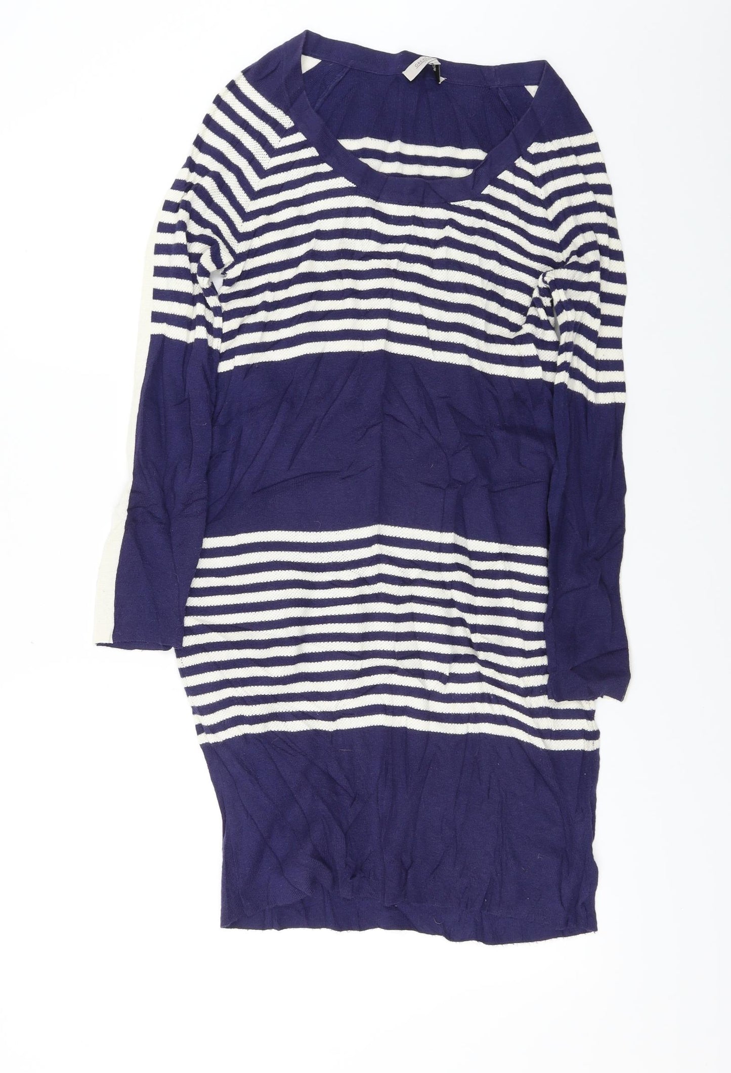 GREAT PLAINS   Womens Blue Striped  A-Line  Size XS