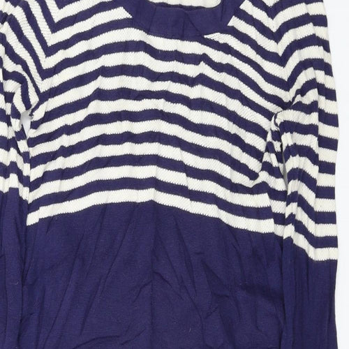 GREAT PLAINS   Womens Blue Striped  A-Line  Size XS