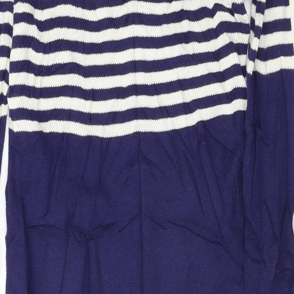 GREAT PLAINS   Womens Blue Striped  A-Line  Size XS