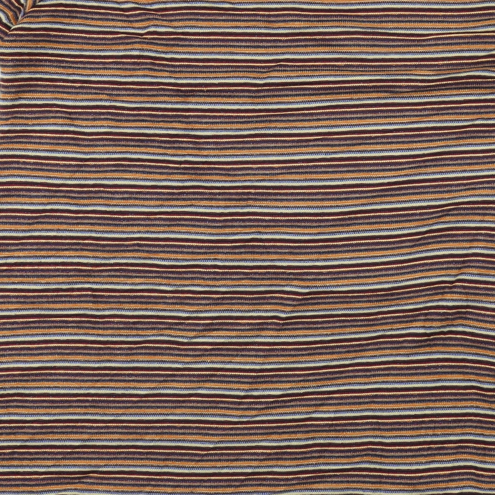 Papaya  Womens Brown Striped  A-Line  Size 12