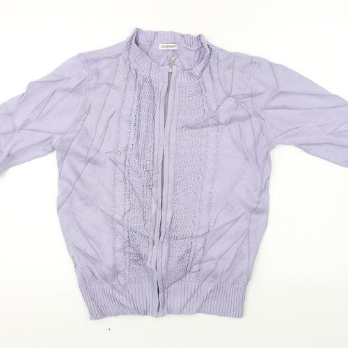 Damart  Womens Purple   Jacket Coat Size 10