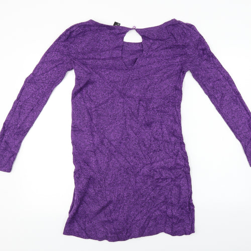 H&M  Womens Purple   A-Line  Size M