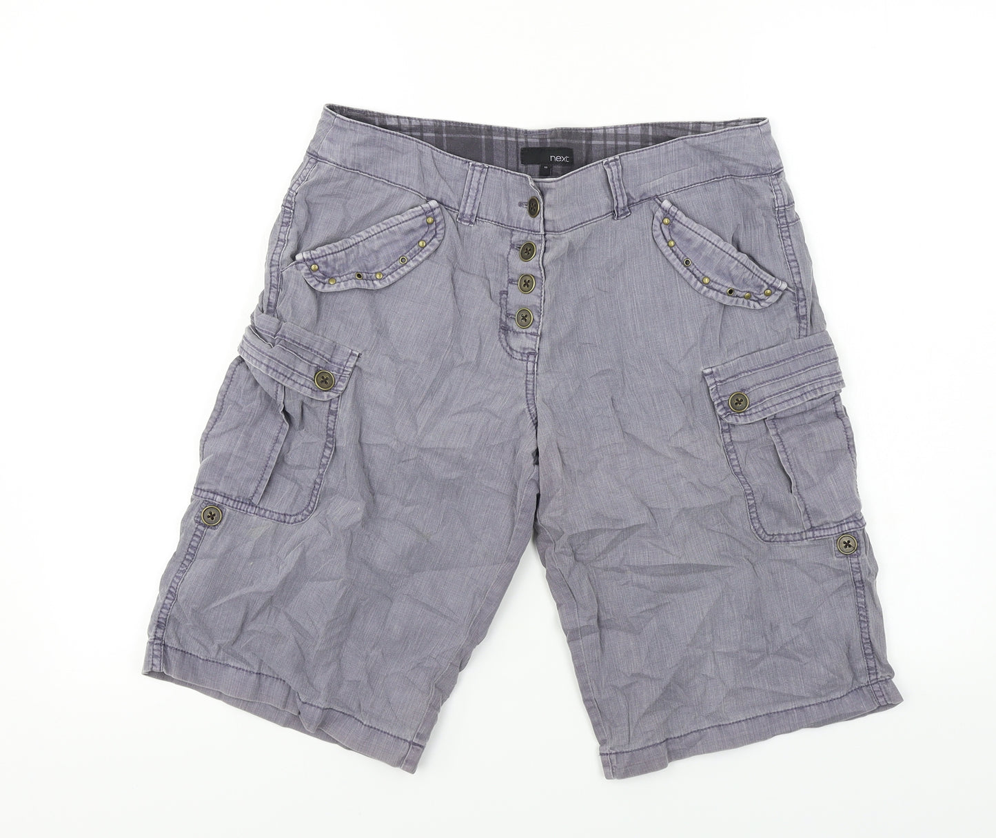 NEXT  Womens Grey   Chino Shorts Size 10