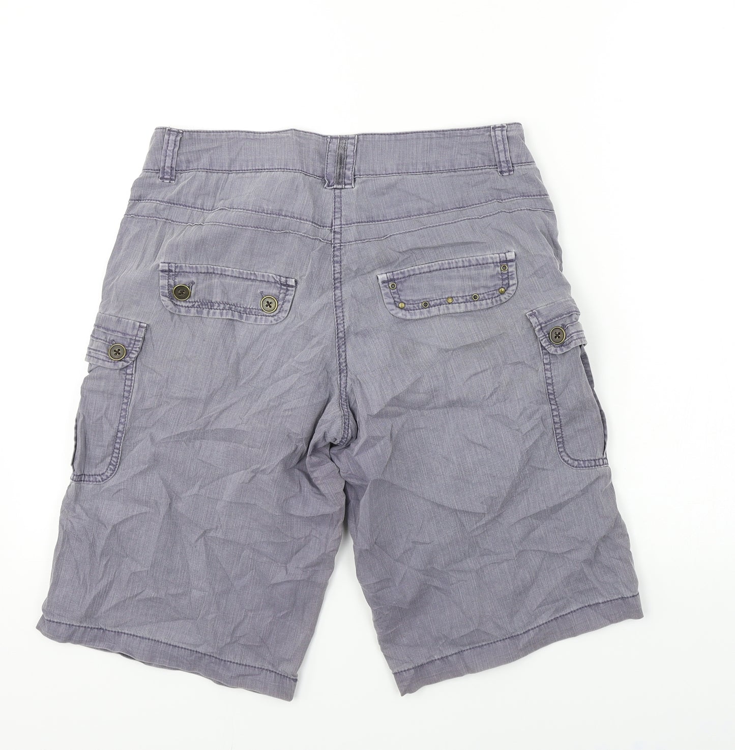 NEXT  Womens Grey   Chino Shorts Size 10
