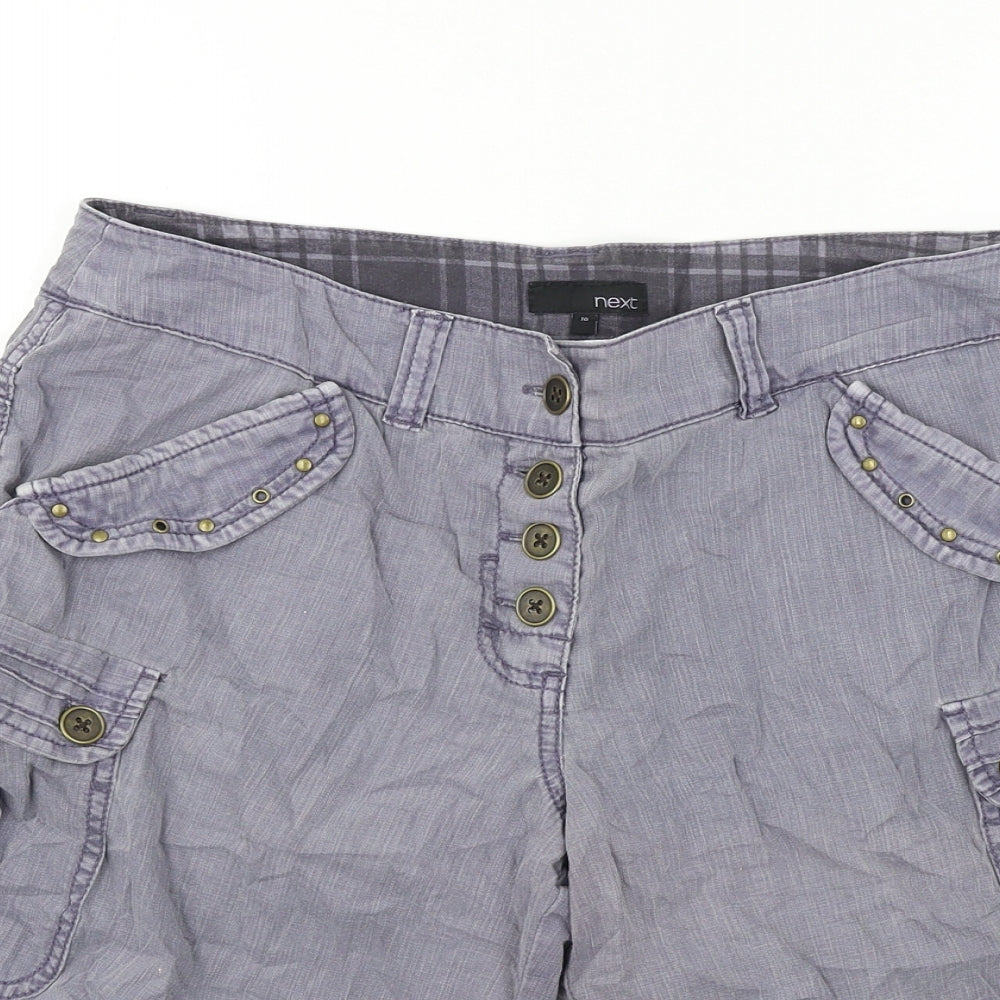 NEXT  Womens Grey   Chino Shorts Size 10
