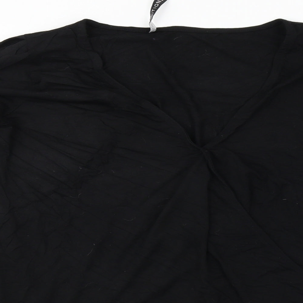 Definitions  Womens Black   Basic T-Shirt Size 12