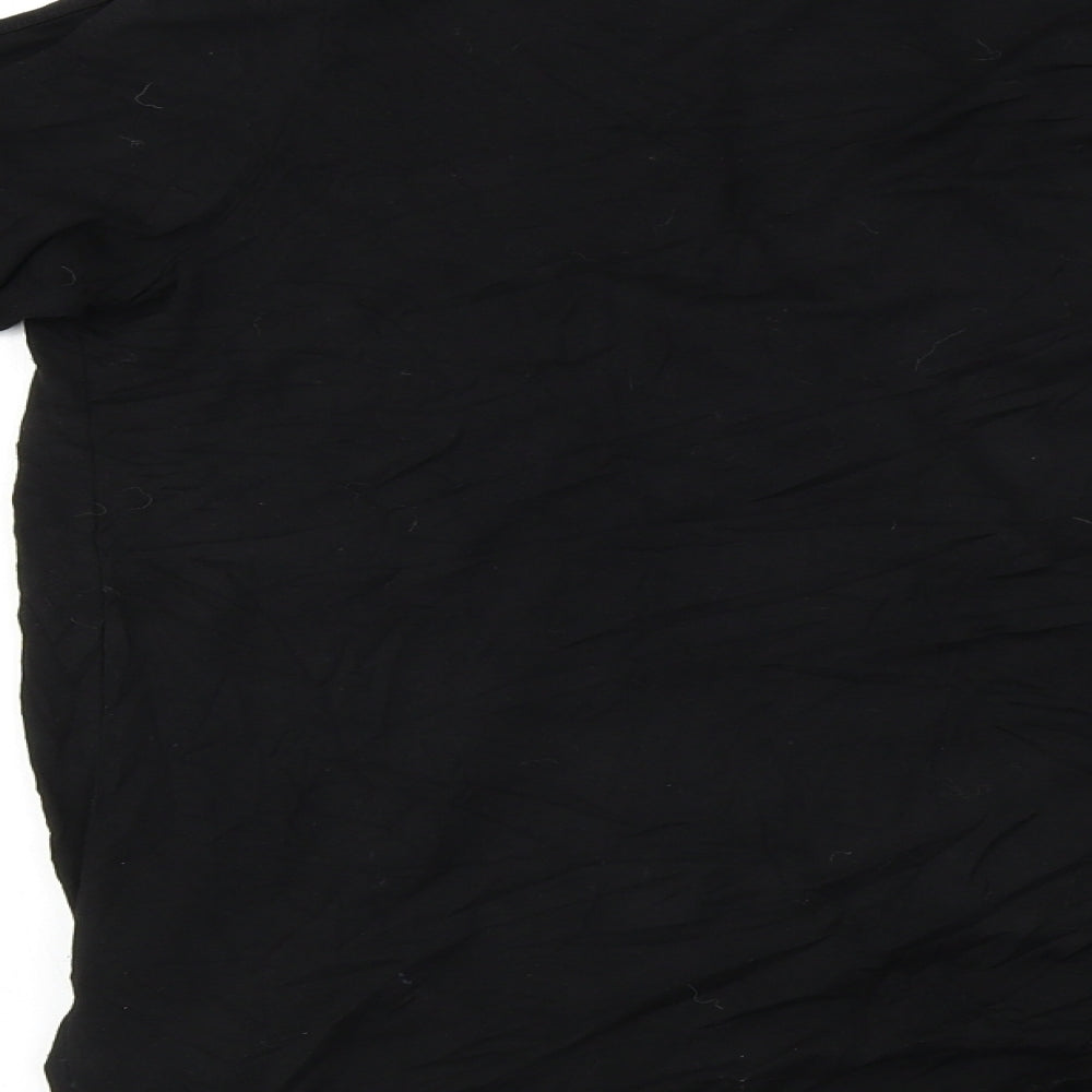 Definitions  Womens Black   Basic T-Shirt Size 12