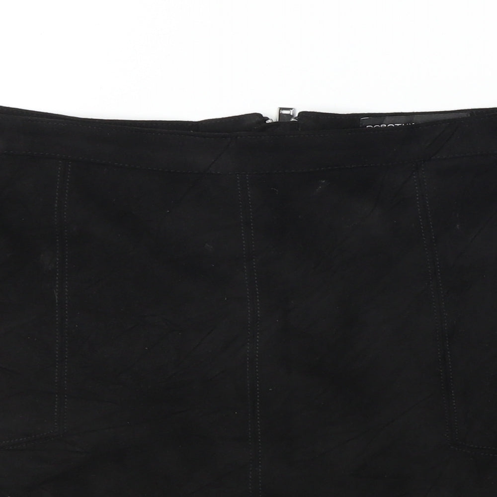 Dorothy Perkins  Womens Black   A-Line Skirt Size 12