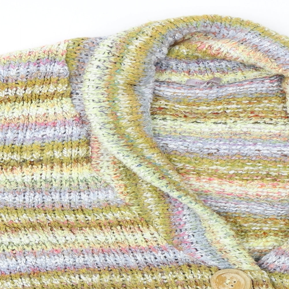 Per Una  Womens Yellow   Cardigan Jumper Size XL