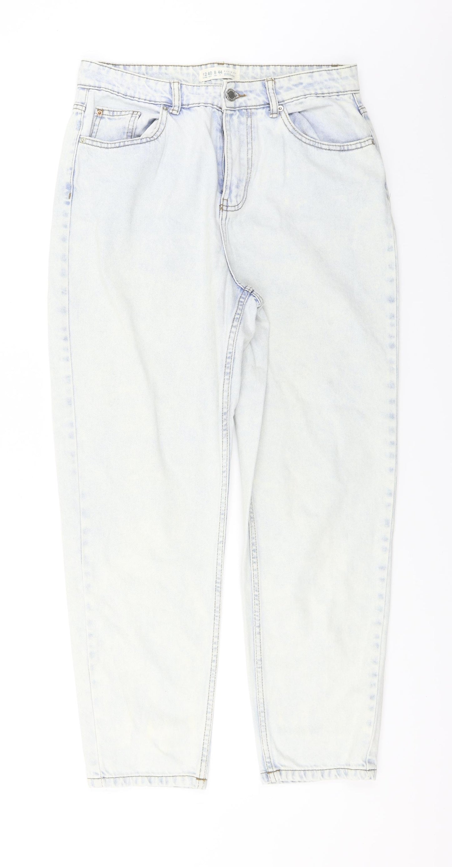 denim co Womens Blue   Straight Jeans Size 12 L25 in